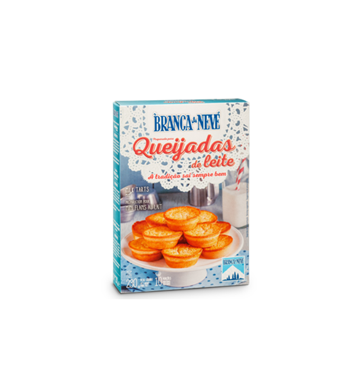 QUEIJADAS BRANCA NEVE 230GR