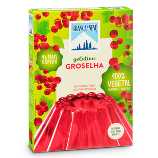 GELATINA VEGETAL GROSELHA BRANCA DE NEVE 85GR - Image 2