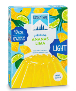 Alternative view of GELATINA ANANAS-LIMA LIGHT BRANCA NEVE 31GR