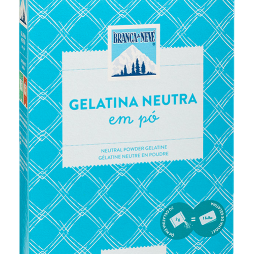 GELATINA NEUTRA EM PÓ BRANCA NEVE 70GR