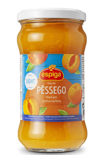DOCE PÊSSEGO SEM AÇÚCAR ESPIGA 250GR