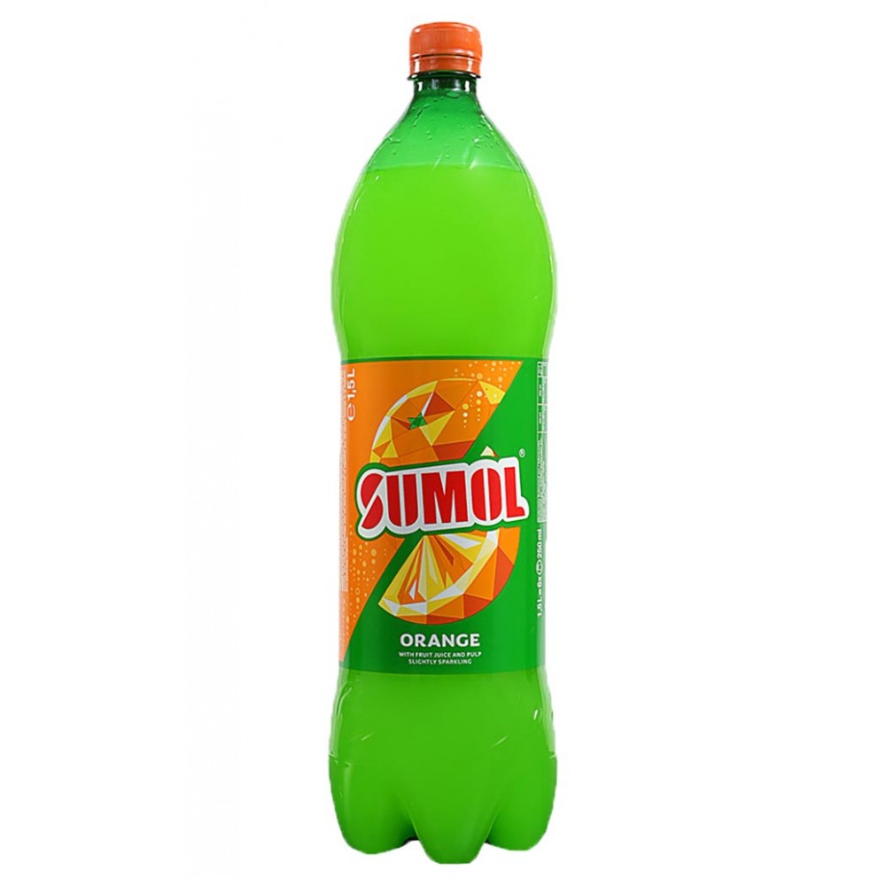 REFRIGERANTE C/GÁS SUMOL LARANJA 1,50L
