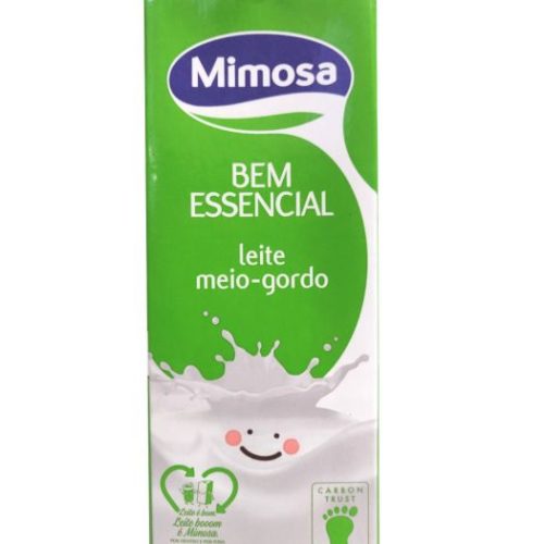 LEITE MIMOSA MEIO GORDO UHT 1L