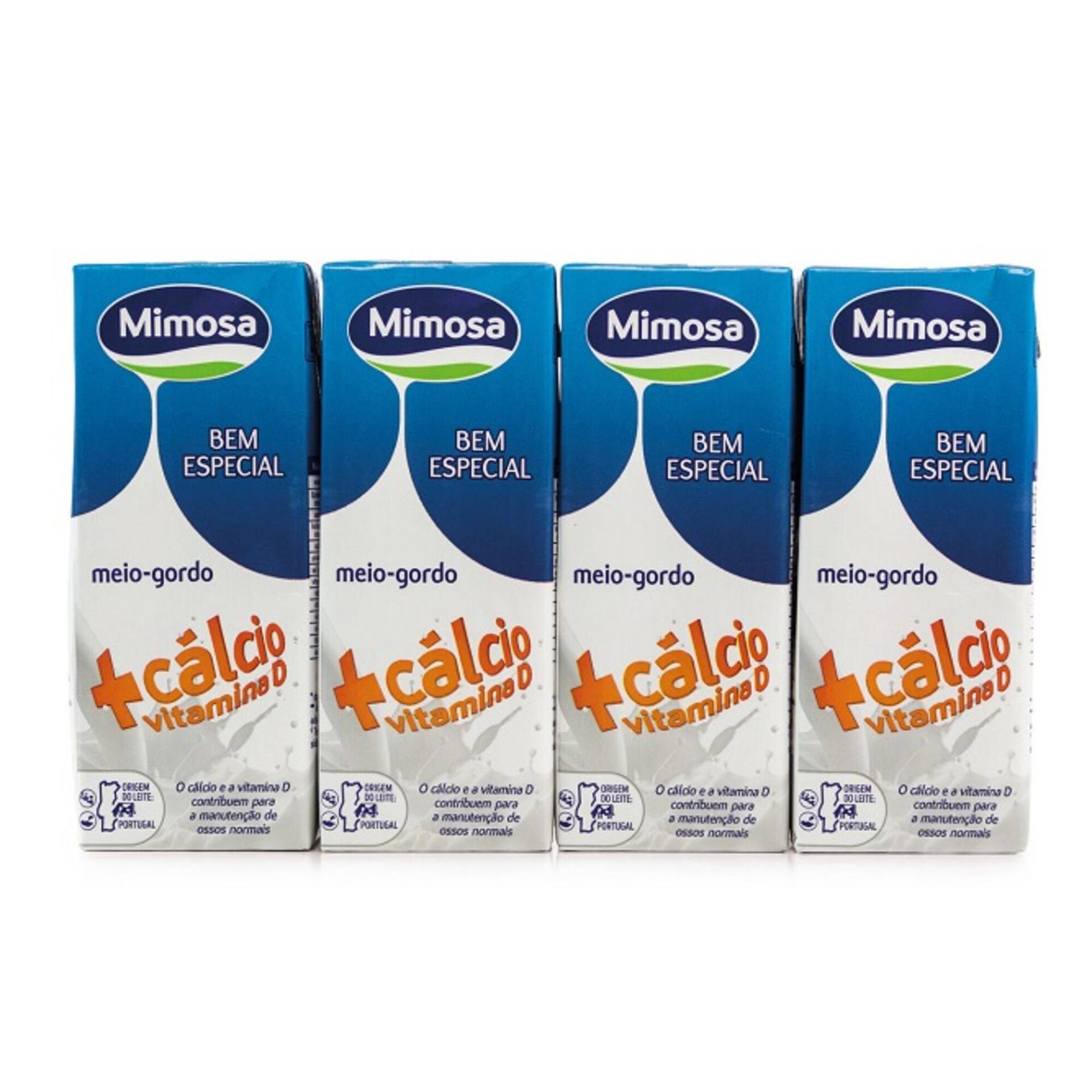 LEITE M/G CALCIO MIMOSA 200ML