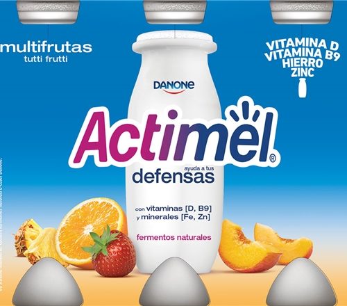 ACTIMEL TUTTI-FRUTTI 6X100ML