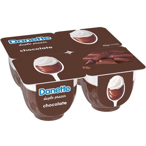 DANETTE DUPLO PRAZER CHOCOLATE 4X100G