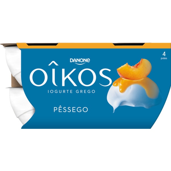 IOG GREGO OIKOS PESSEGO 4X110GR