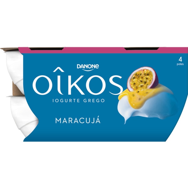 IOG GREGO OIKOS MARACUJA 4X110GR