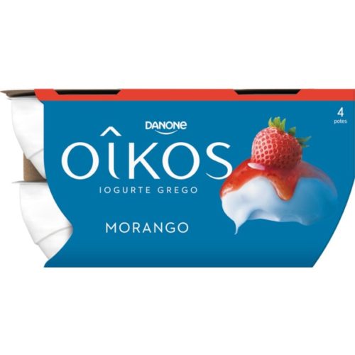 IOG GREGO OIKOS MORANGO 4X110GR