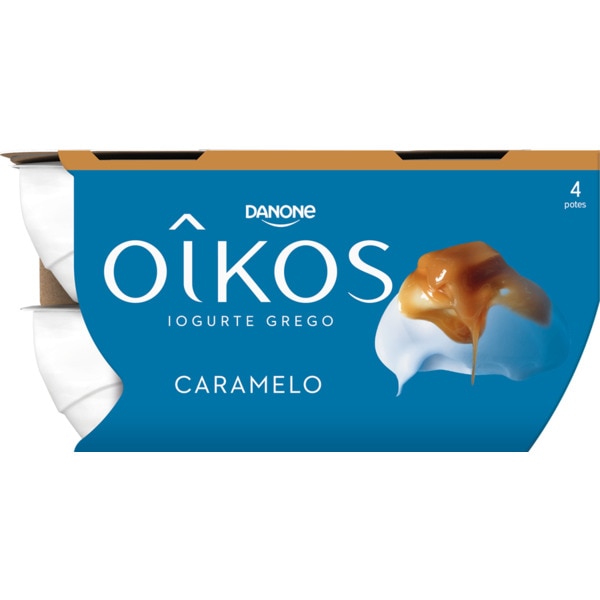 IOG GREGO OIKOS CARAMELO 4X110G