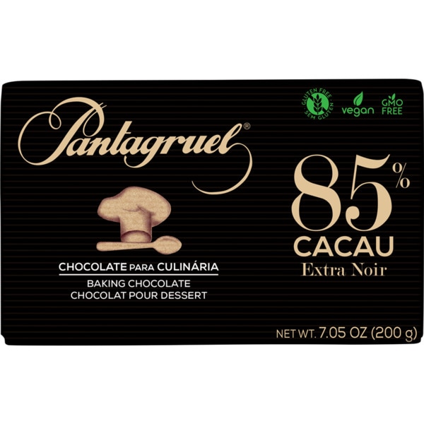 CHOC CULIN PANTAGRUEL 85% CACAU 200GR