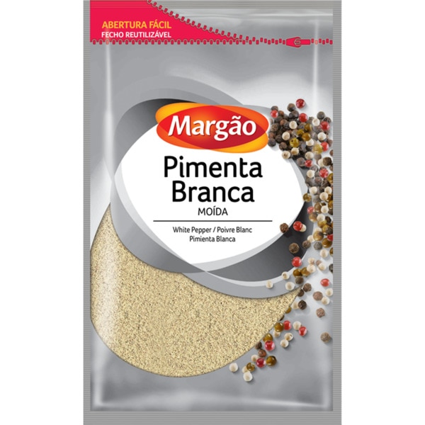 PIMENTA BRANCA MOIDA MARGÃO 50GR