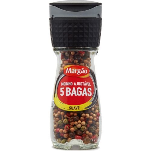 MISTURA 5 PIMENTAS MOINHO MARGÃO 24GR