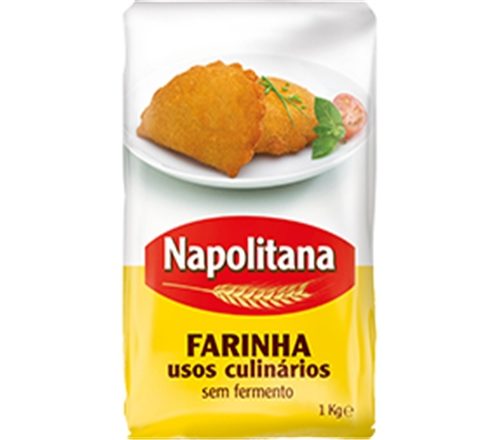FARINHA S/ FERMENTO NAPOLITANA 1KG