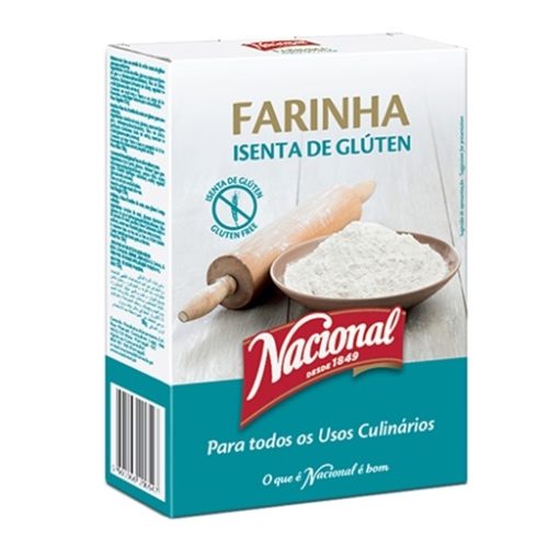 FARINHA NACIONAL S/GLUTEN 500GR