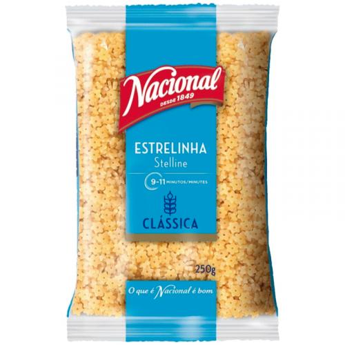 MASSA ESTRELINHA NACIONAL 250GR