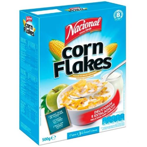 CEREAIS CORN FLAKES NACIONAL 500GR
