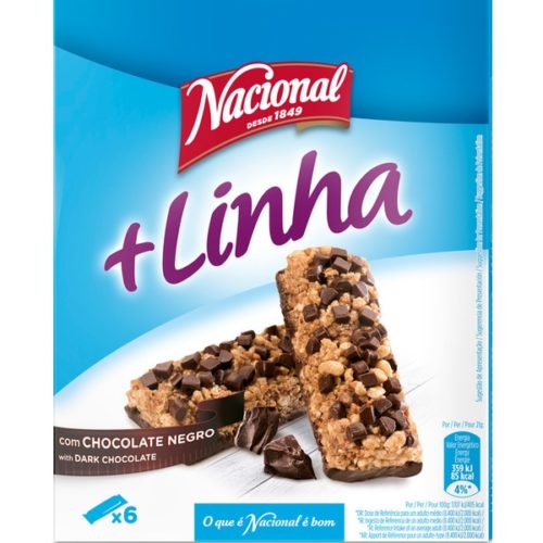 BARRAS CEREAIS +LINHA CHOCO NACIONAL 6X23GR