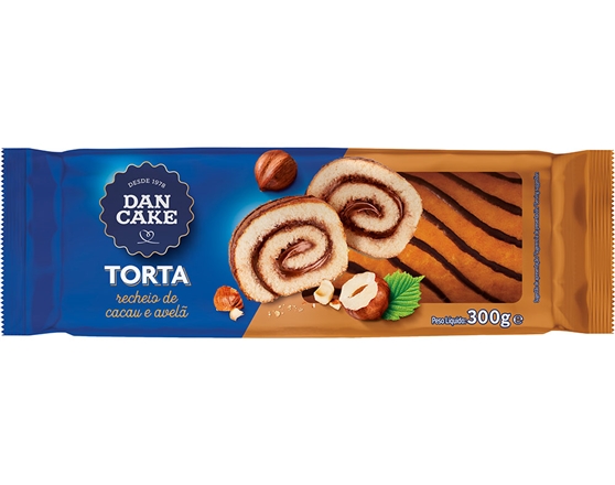 TORTA CHOCOLATE E AVELÃ DANCAKE 300GR