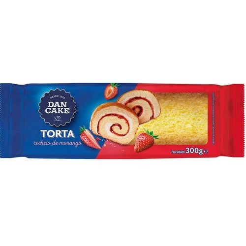 TORTA DANCAKE MORANGO 300GR