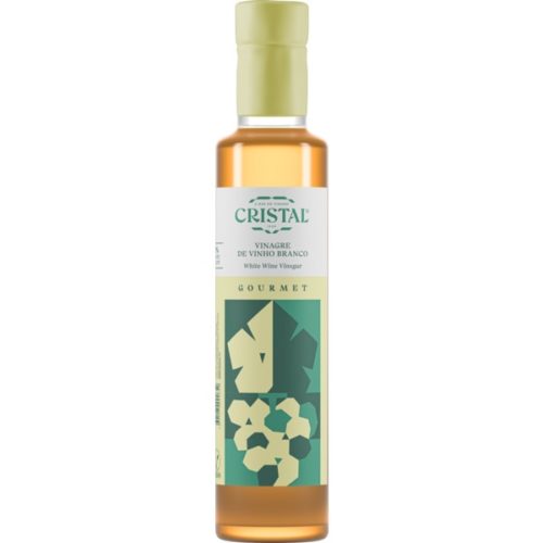 VINAGRE VINHO BRANCO GOURMET CRISTAL 250ML