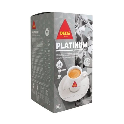 CAFE DELTA PLATINUM 16X6G PASTILHAS