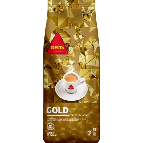CAFÉ DELTA GOLD GRÃO 500GR
