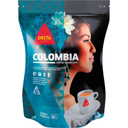 CAFÉ DELTA COLOMBIA MU 220GR