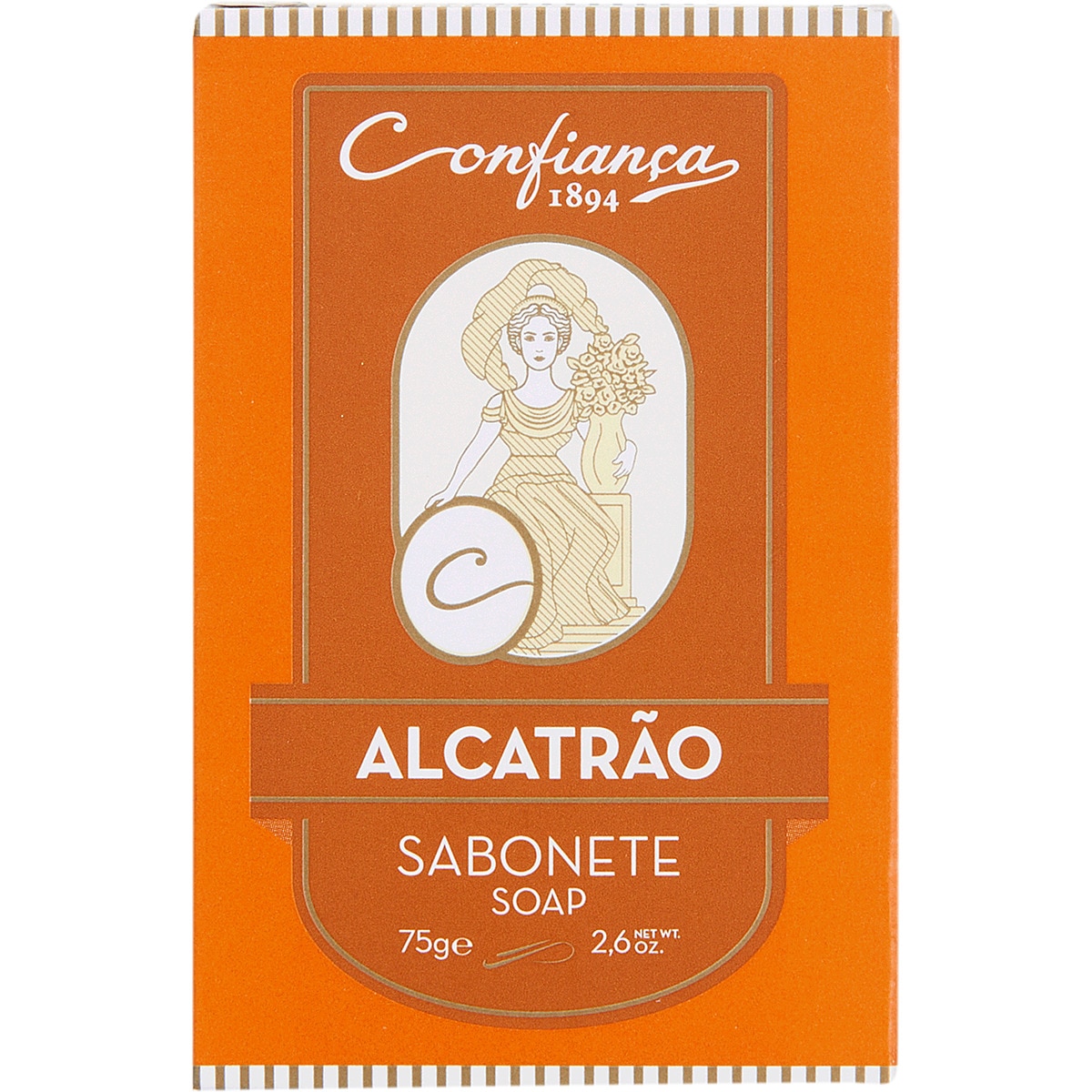 SABONETE CONFIANÇA ALCATRÃO 75GR