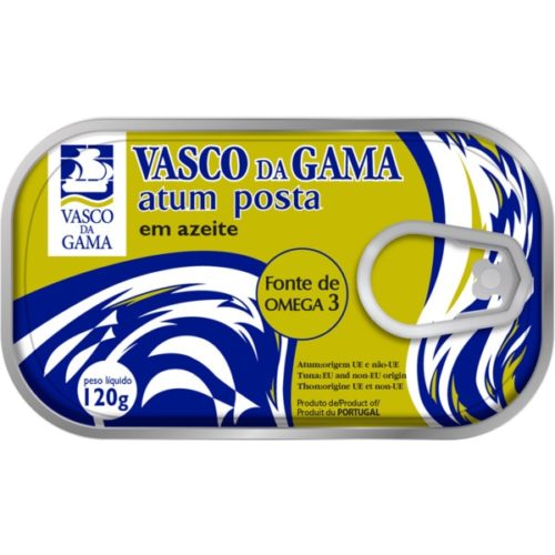 ATUM EM AZEITE VASCO GAMA 120GR