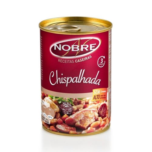 CHISPALHADA C/FEIJÃO NOBRE 420GR
