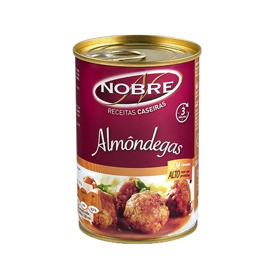 ALMÔNDEGAS NOBRE LATA 420GR