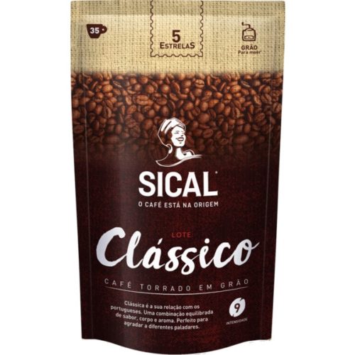 CAFÉ GRÃO TORRADO CLÁSSICO INT10 SICAL 220GR
