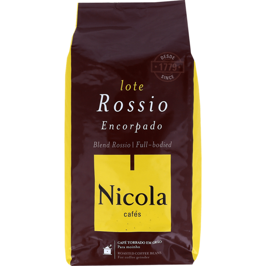 CAFÉ GRÃO LOTE ROSSIO NICOLA 1KG