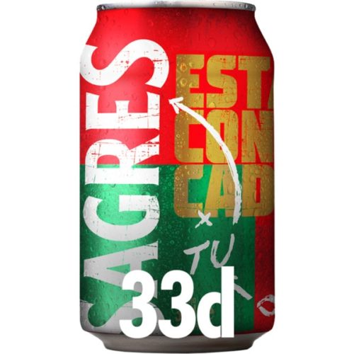 CERVEJA SAGRES LATA 33CL