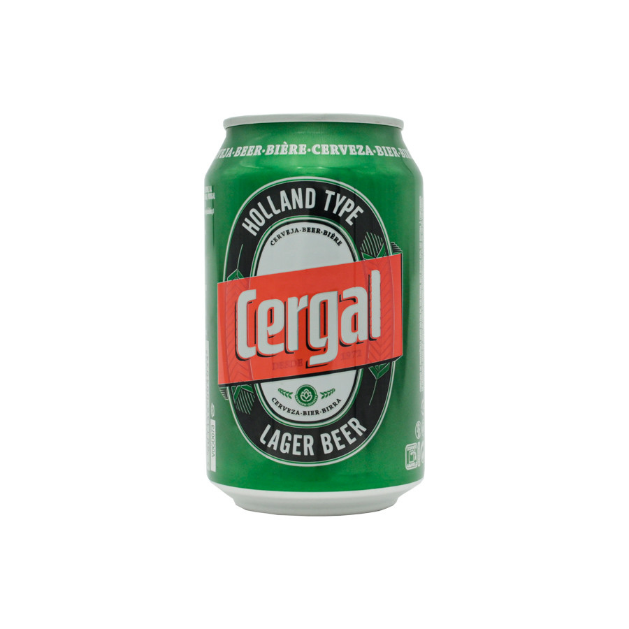 CERVEJA CERGAL LATA 33CL