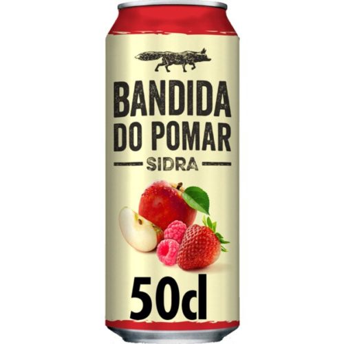 SIDRA BANDIDA DO POMAR  FR VERM LATA 50CL