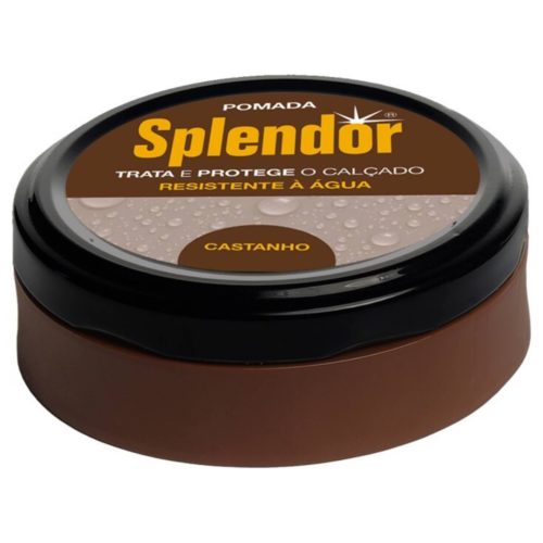 POMADA P/CALÇADO CASTANHO SPLENDOR 50ML