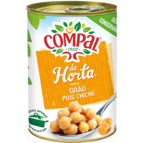 GRÃO DE BICO COMPAL LATA 410GR