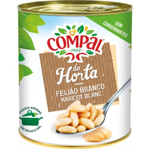 FEIJAO BRANCO COMPAL 845GR