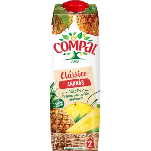 SUMO COMPAL CLASSICO ANANÁS 1L