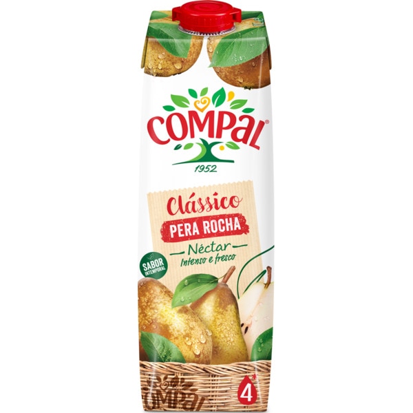 SUMO COMPAL CLASSICO PERA 1L