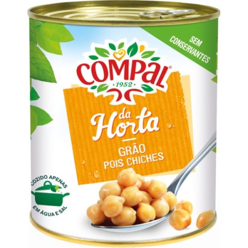 GRÃO BICO COMPAL LATA 845GR