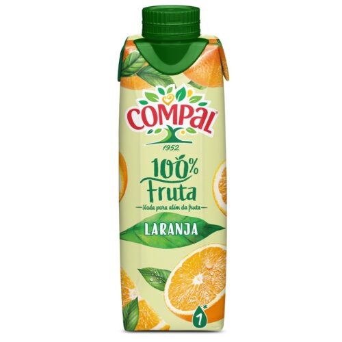 SUMO 100% LARANJA COMPAL 30CL