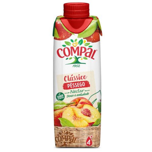 SUMO PÊSSEGO COMPAL 30CL