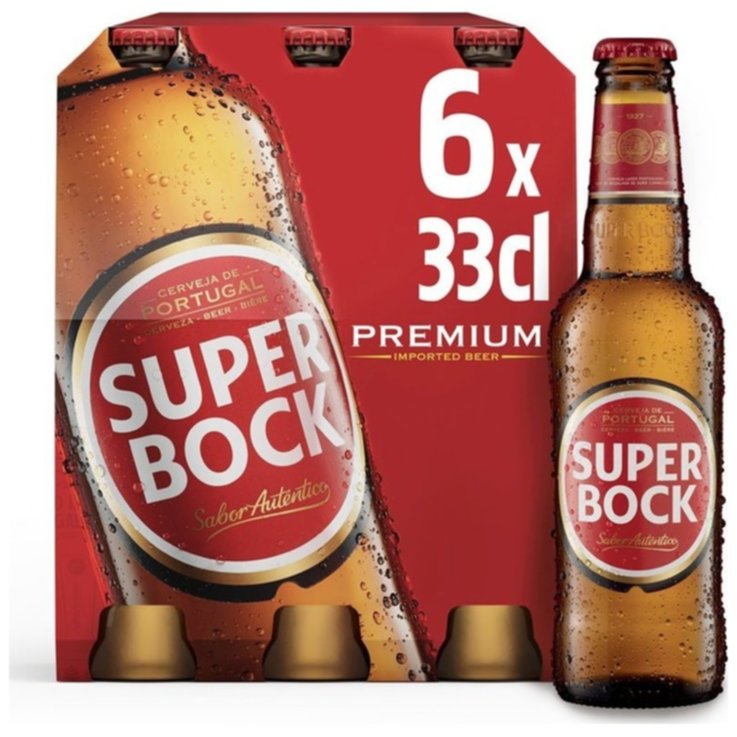 CERVEJA SUPER BOCK 6X33CL