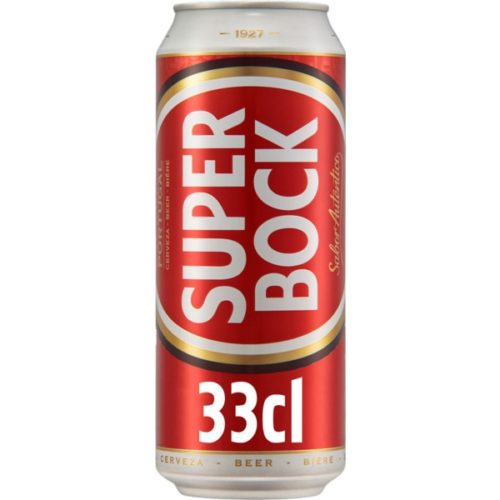 CERVEJA SUPER BOCK 33CL LATA