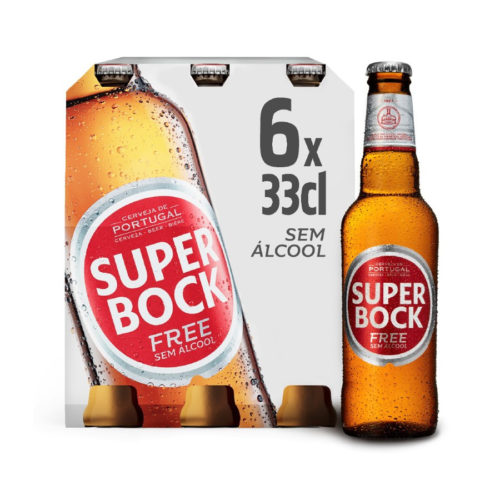 CERVEJA SUPER BOCK S/ALCOOL 6X33CL