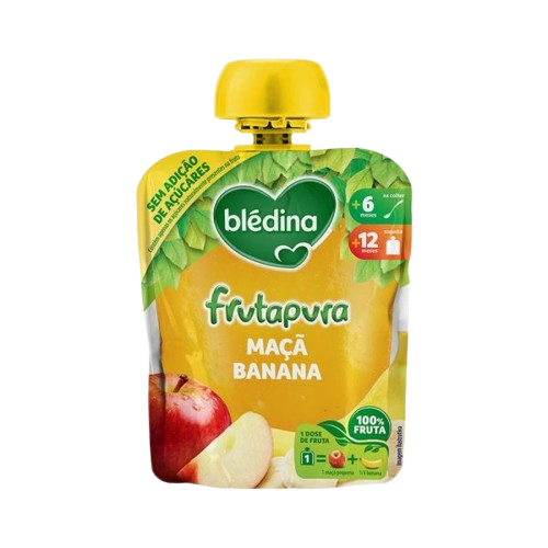 FRUTA BLÉDINA MAÇÃ BANANA 85GR