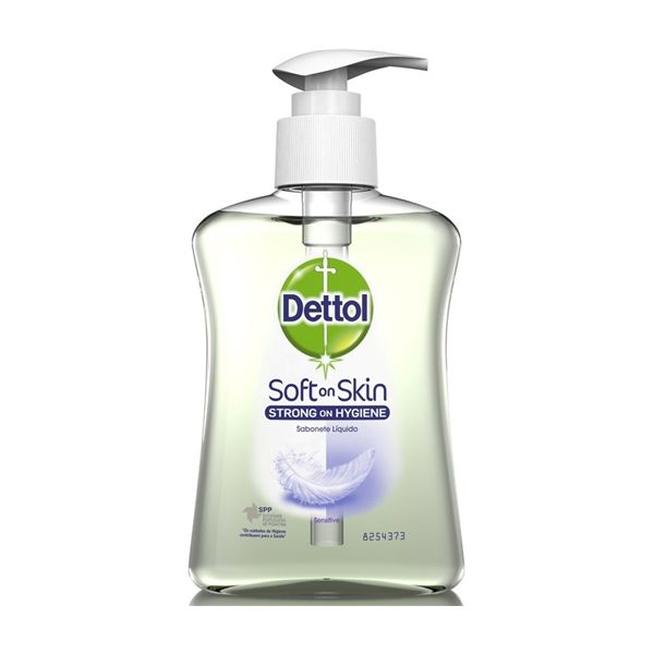 SABONETE LIQ DETTOL SENSITIVE 250ML